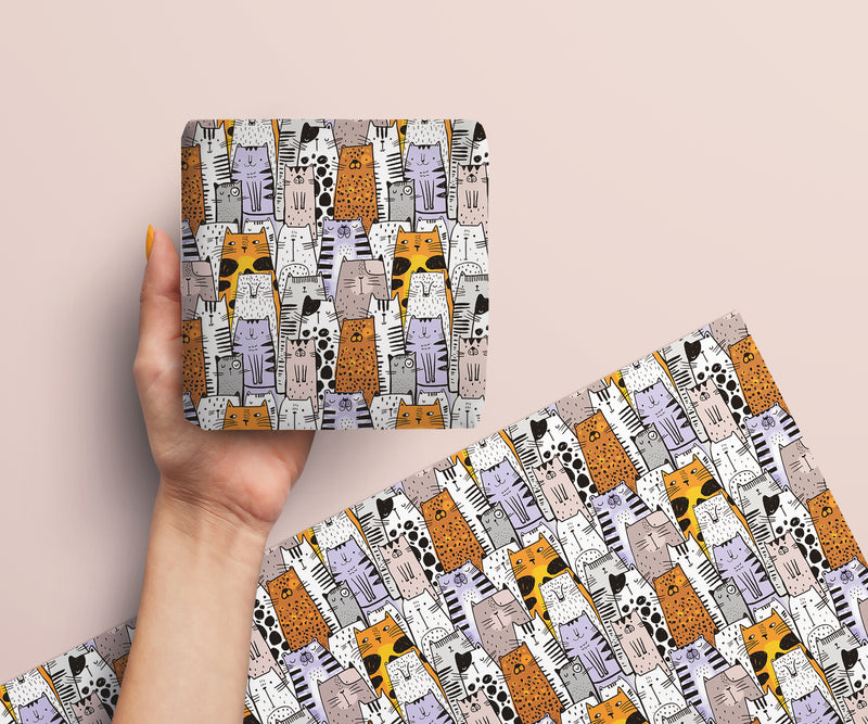 Mind Charity Cats Gift Wraps with Tags