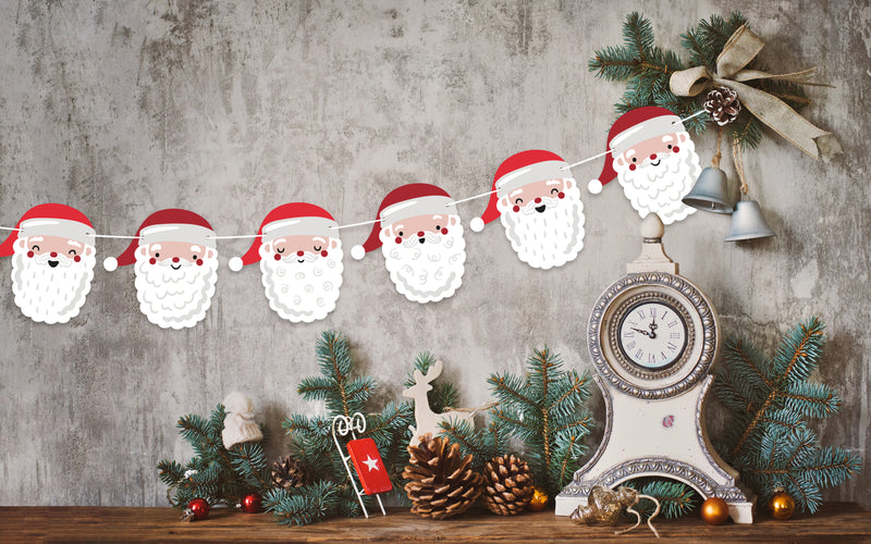 Mind Charity Christmas Santa Bunting Decoration