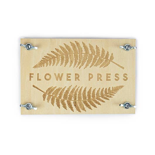 DIY Flower Press Kit : Create Your Own Pressed Flowers