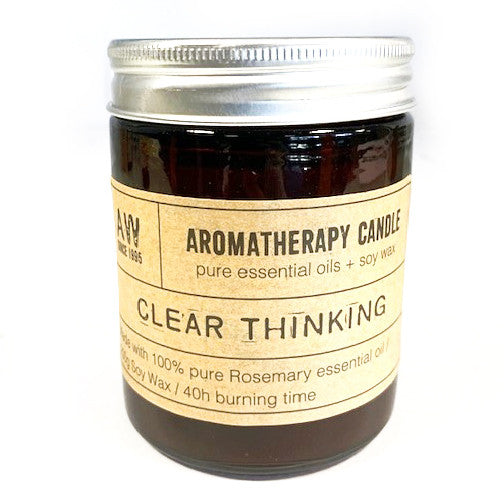 Ancient Wisdom Aromatherapy Soy Candle - Clear Thinking