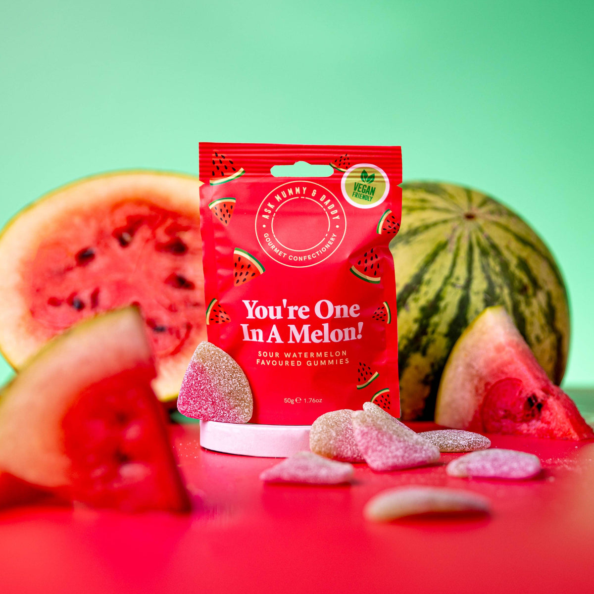 You're One In A Melon Sour Watermelon Gummies – Mind Online Store