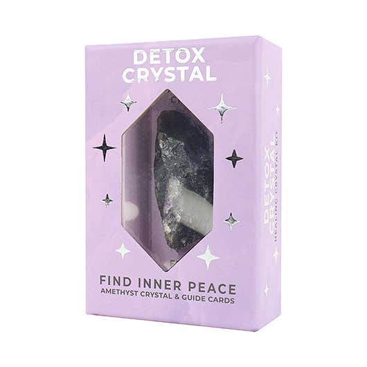 アメジストのとげ/Thorn of Amethyst FOIL 英語4枚セット Healing Crystal Detox Kit | Amethyst Crystal Wellness Gift – Mind