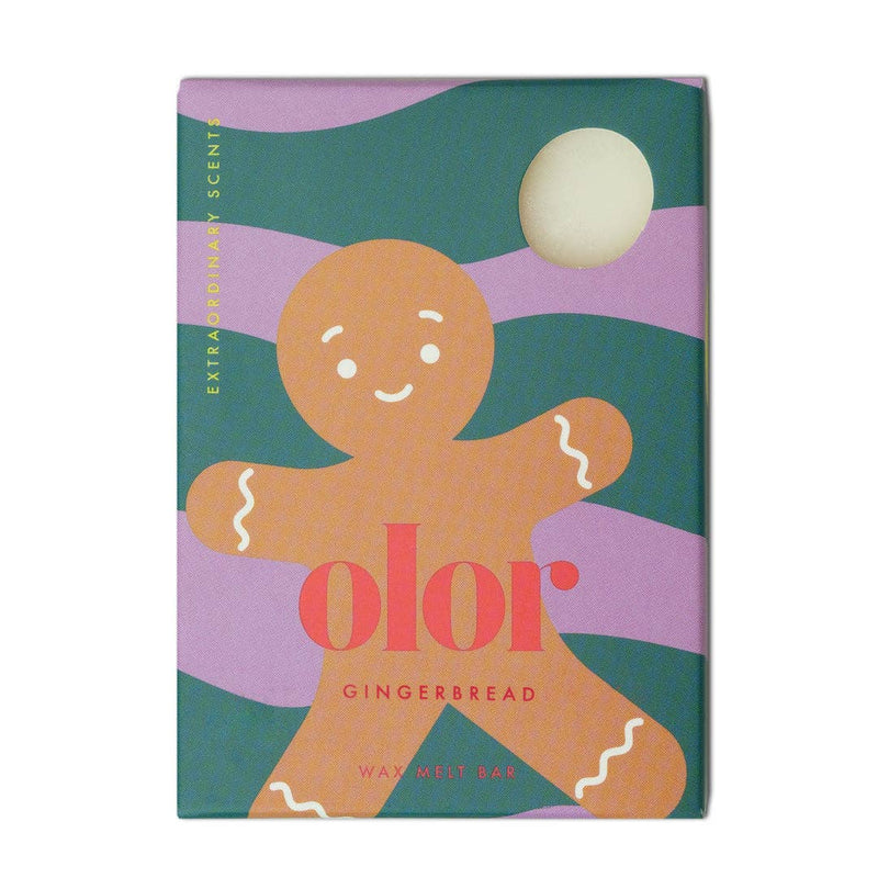 OLOR Gingerbread Luxury Scented Wax Melt Bar