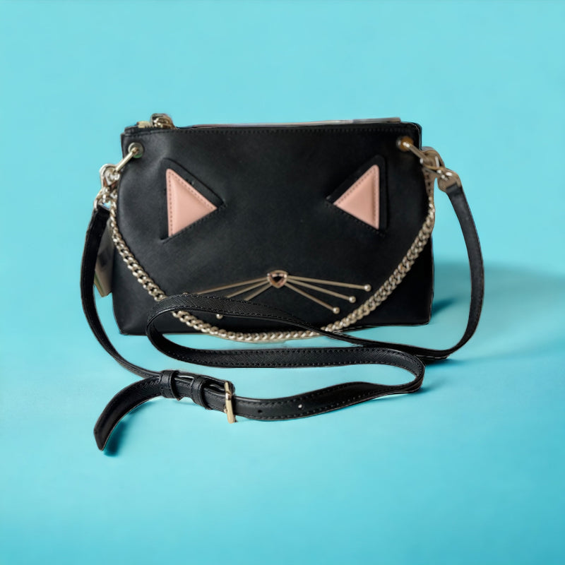 Kate Spade New York Embellished Cat Bag, $348 | shopbop.com | Lookastic