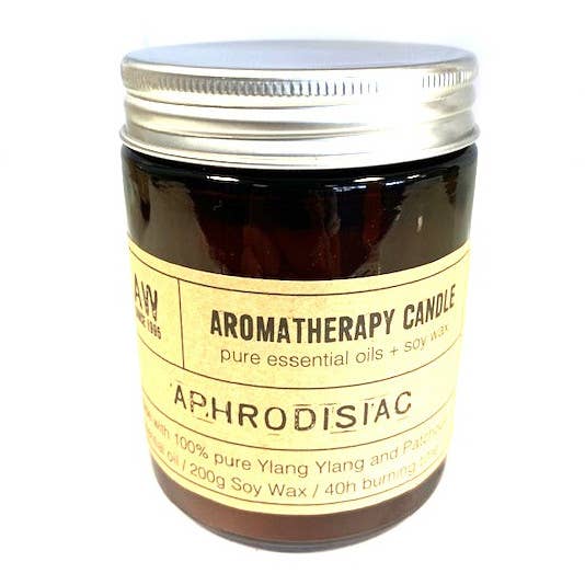Ancient Wisdom Aromatherapy Soy Candle - Ylang Ylang +Patchouli