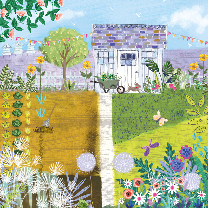 Mind Charity Gorgeous Garden Greeting Card
