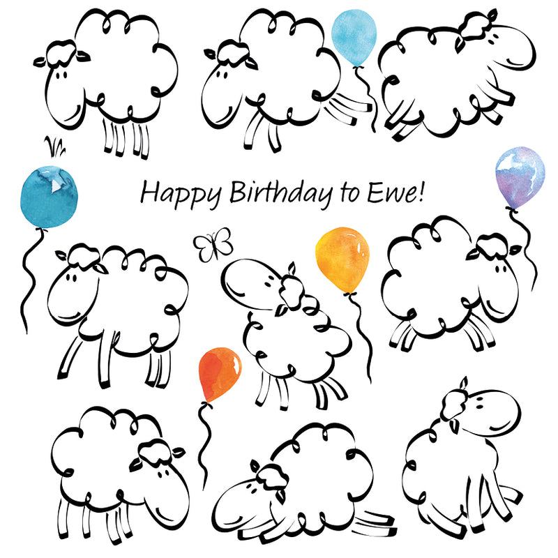 Mind Charity Fun Sheep Birthday Card
