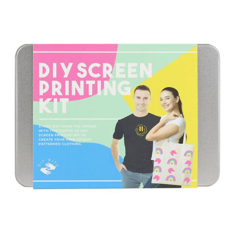 Kit Stampa Serigrafica Fai Da Te FL205 - 3 Colori E 10 Stencil Per Personalizzare Magliette - Foto 8