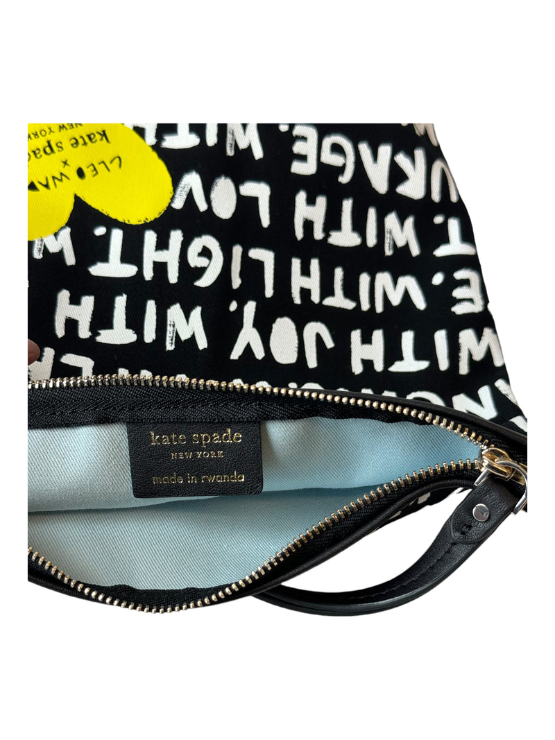 Kate Spade Cleo Wade Limited edition Phrases Bag