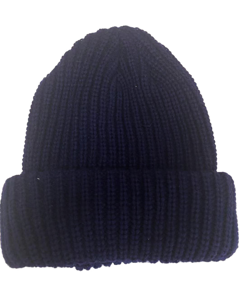 Gents Navy Beanie Hat