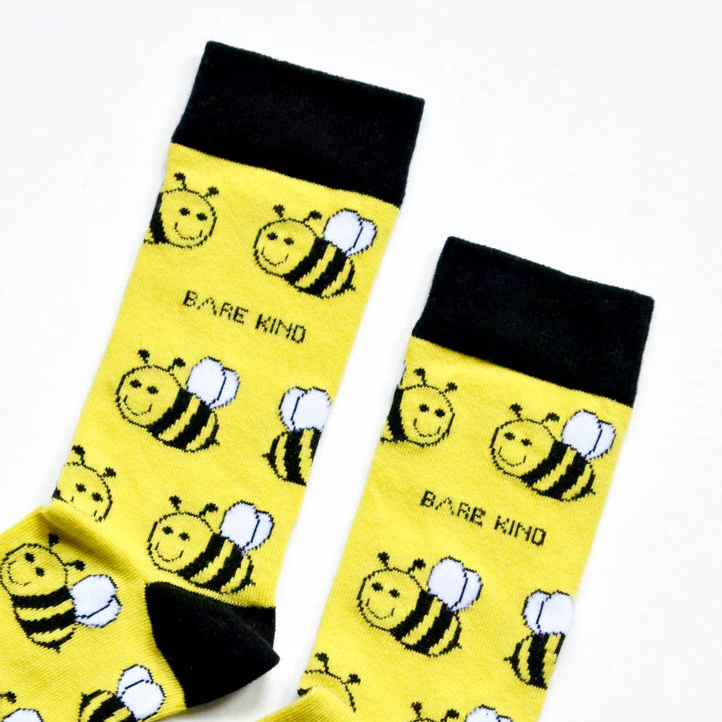 These socks are moisture-wicking, temperature regulating and sustainable, contributing to bee conservation efforts with each sale.