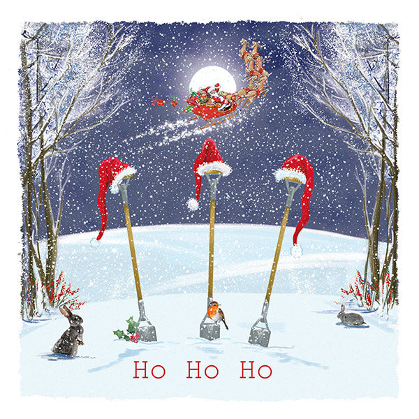 Ho Ho Ho Mind Charity Christmas Cards - Pack of 10