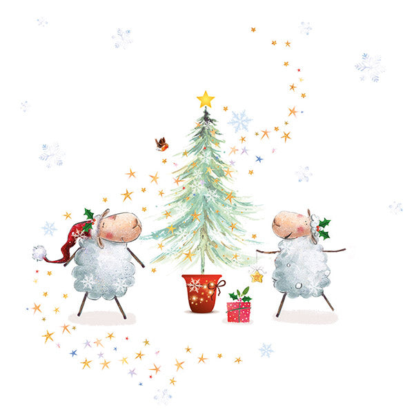 Merry Christmas to Ewe Mind Charity Christmas Cards - Pack of 10