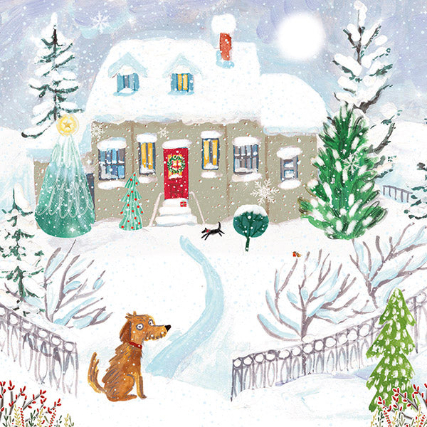 Up the Garden Path  Mind Charity Christmas Cards- Pack of 10