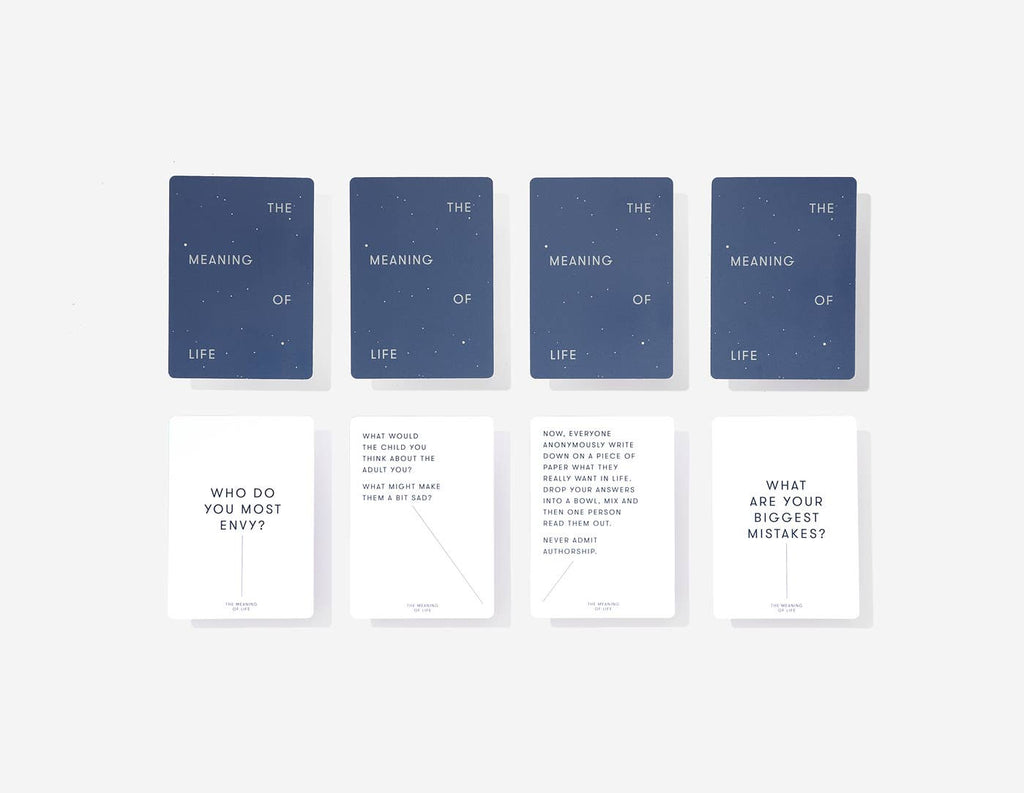 The card game text on the front on a white background and the corresponding illustration on the back of the card.