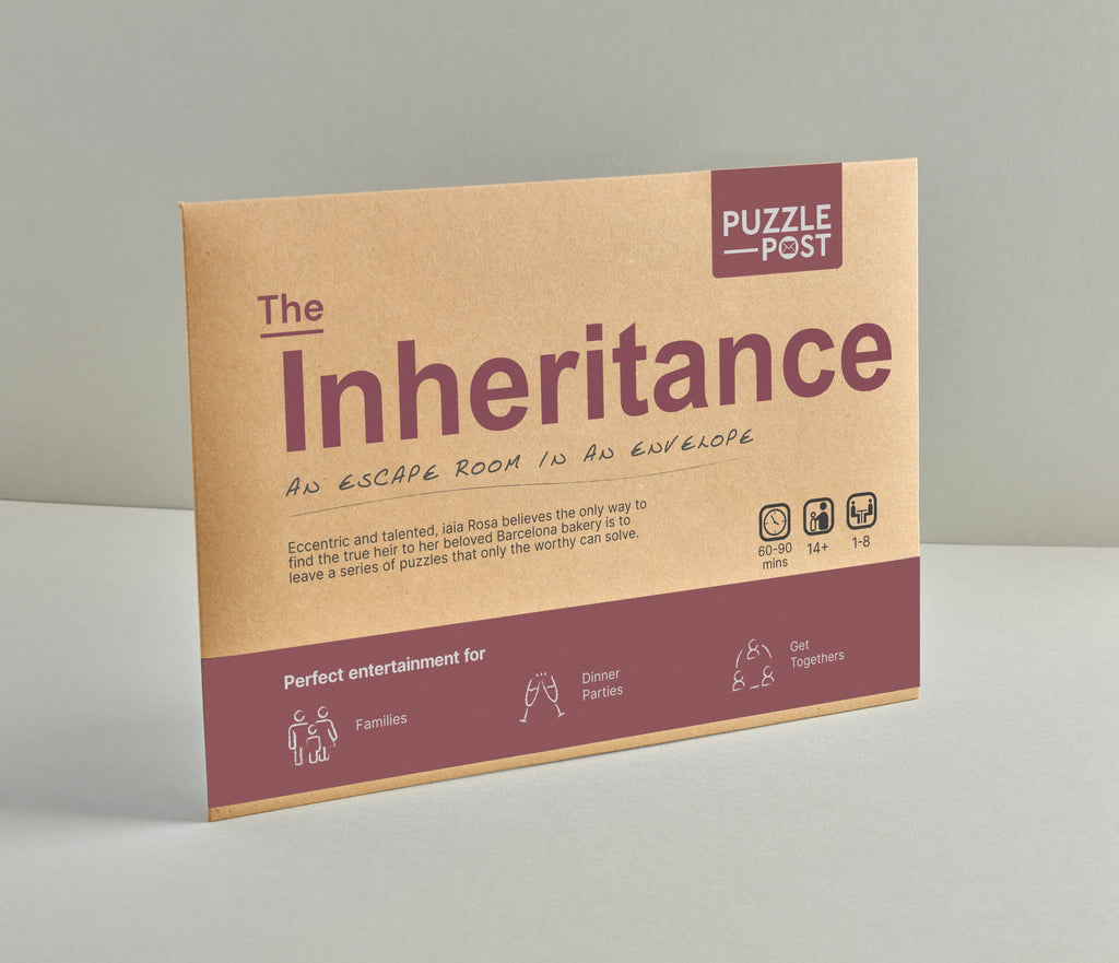 The eco friendly wallet of Mystery Puzzle game The Inheritance.