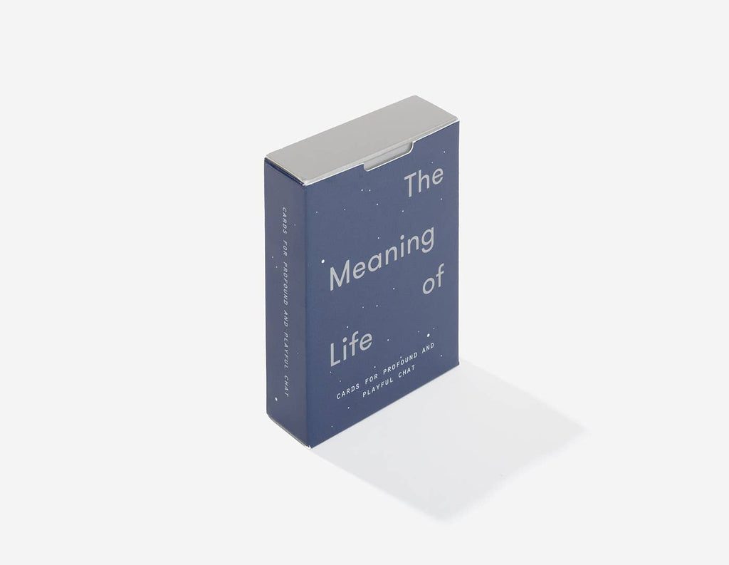 Side frontal angel of the Meaning of Life Cards box