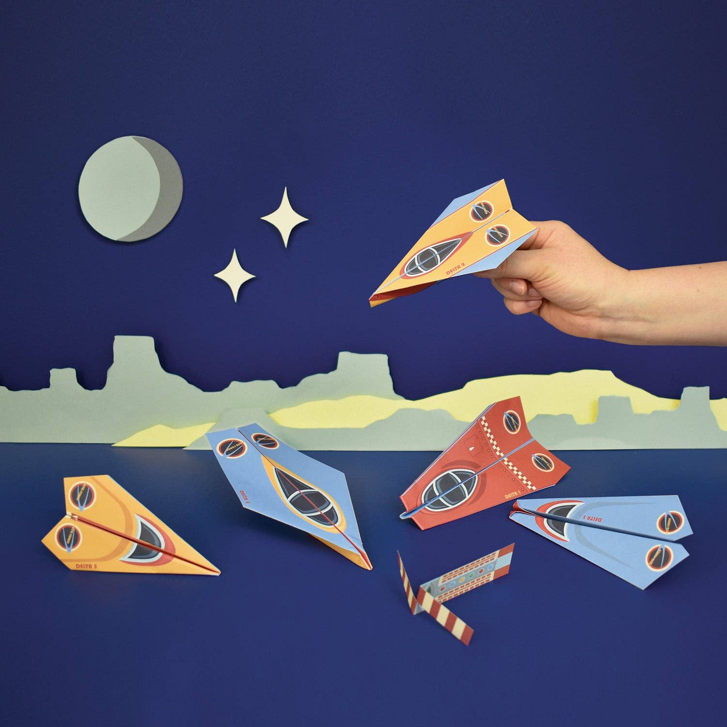 Delta Force Craft Create Your Own Delta Force Flyers – Space Jet Craft Kit – Mind Online ...