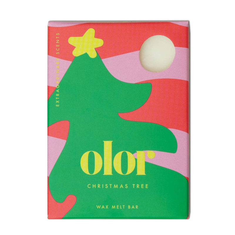 OLOR Christmas Tree Luxury Scented Wax Melt Bar