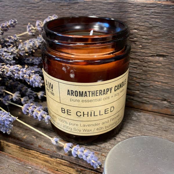 Ancient Wisdom Aromatherapy Soy Candle - Be Chilled