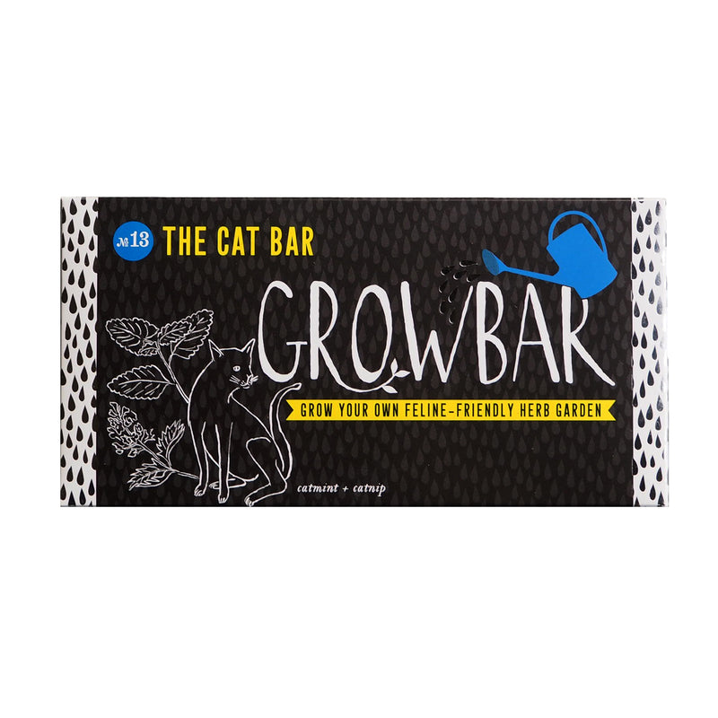 The Cat Bar Growbar feline friendly herb Seeds in Coir Bars