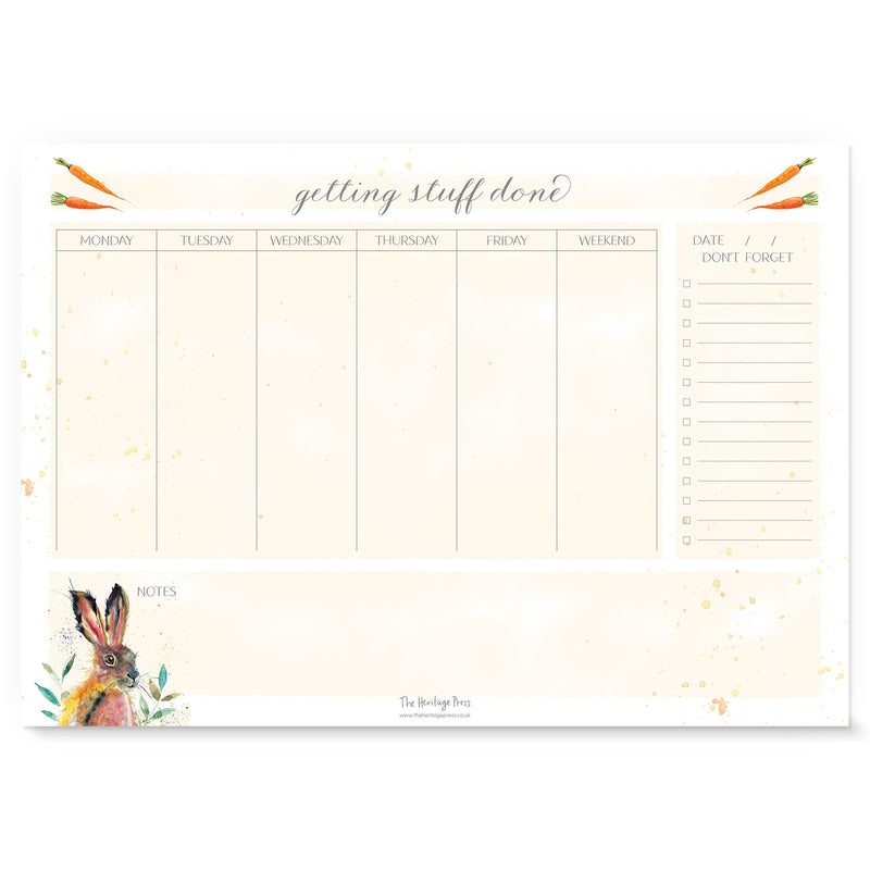 Mind Charity Wise Hare Weekly Planner